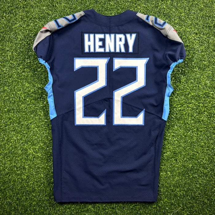 2021 Nike NFL Team Issued Game Jersey Tennessee Titans Derrick Henry Sz 44 L-BK