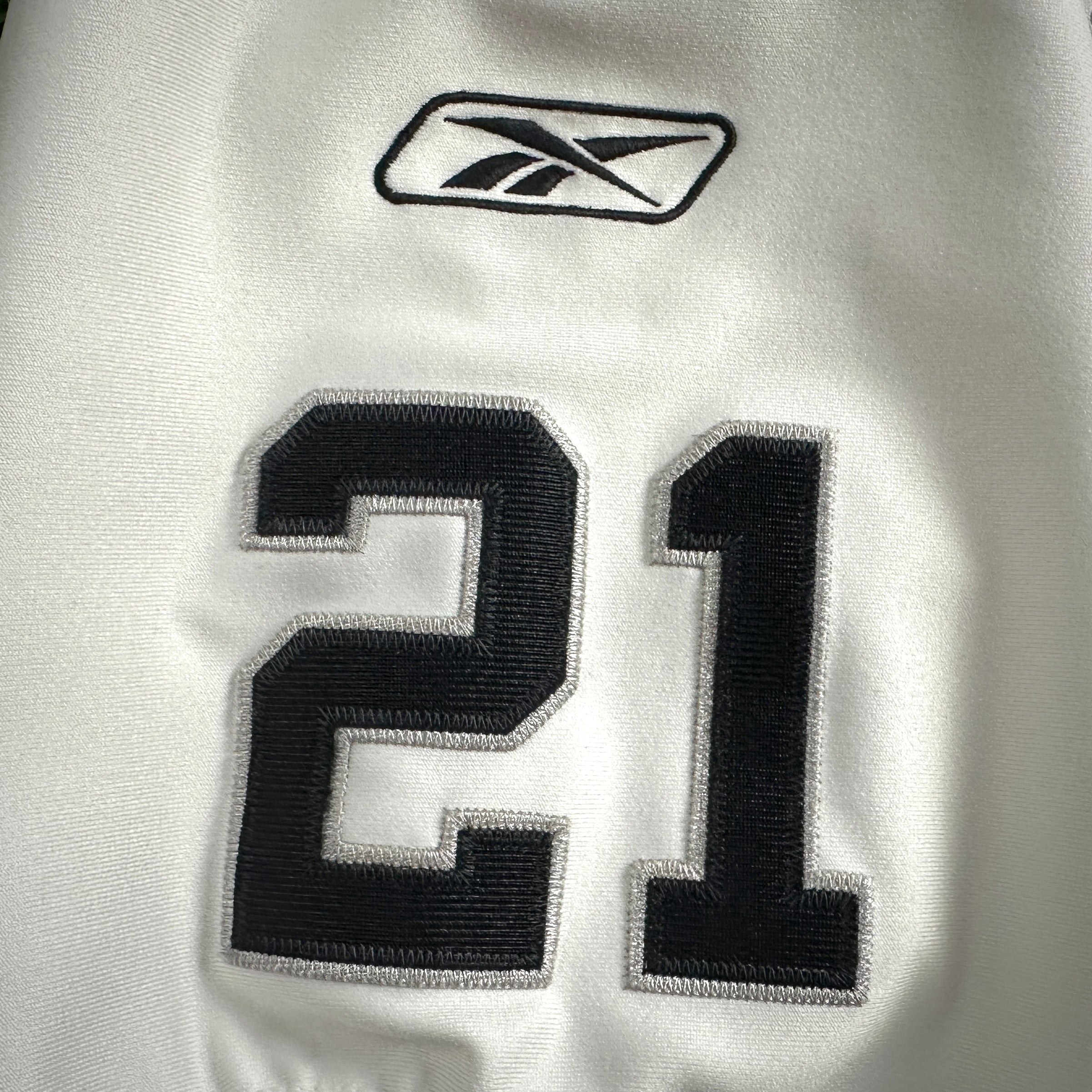 2007 Reebok NFL Authentic Jersey Oakland Raiders Nmandi Asomugha Sz. 50 Vintage