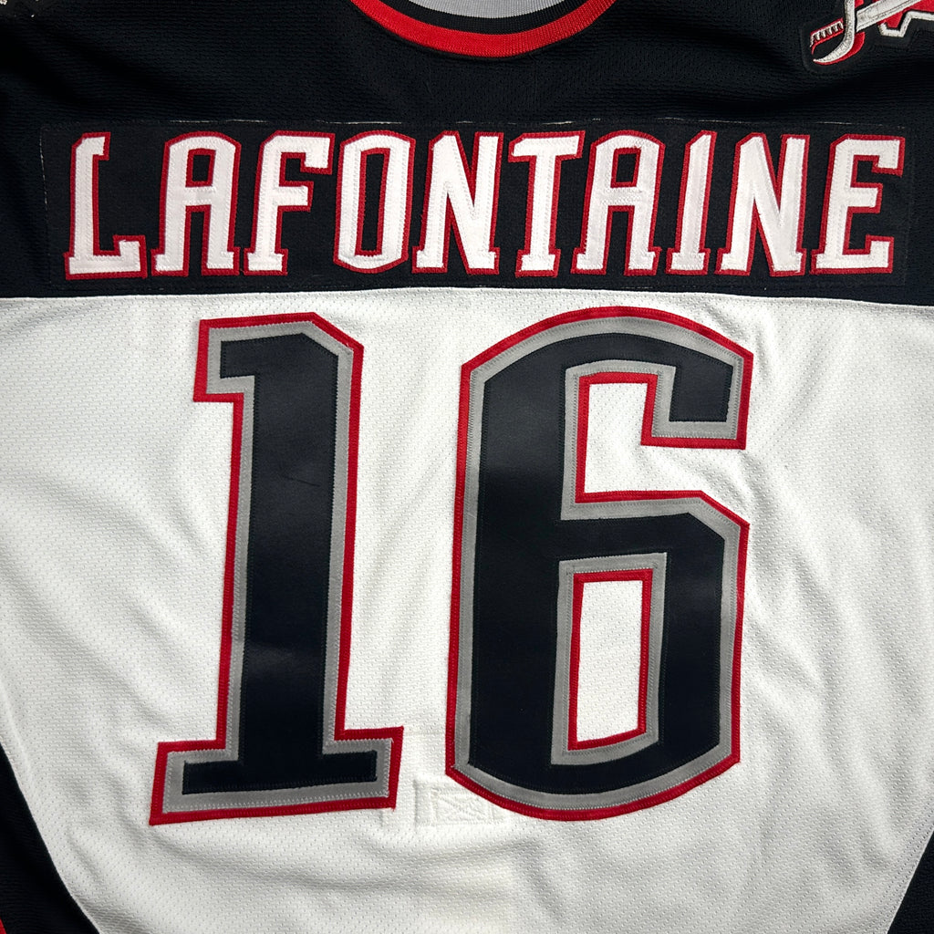 1996 CCM NHL Center Ice Authentic Jersey Buffalo Sabres Pat LaFontaine Sz. 52