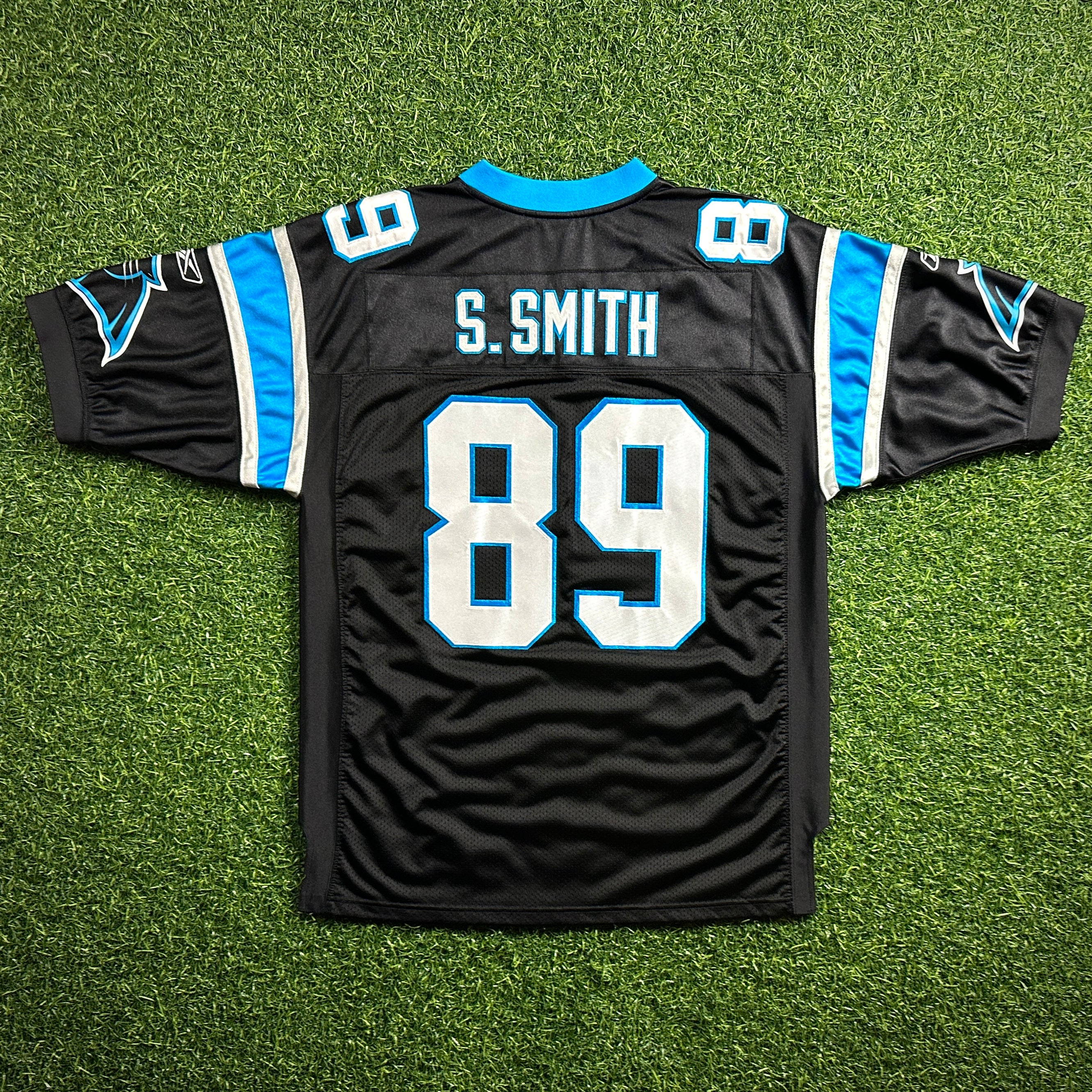 2006 Reebok NFL Authentic Jersey Carolina Panthers Steve Smith Sz. 50 Vintage