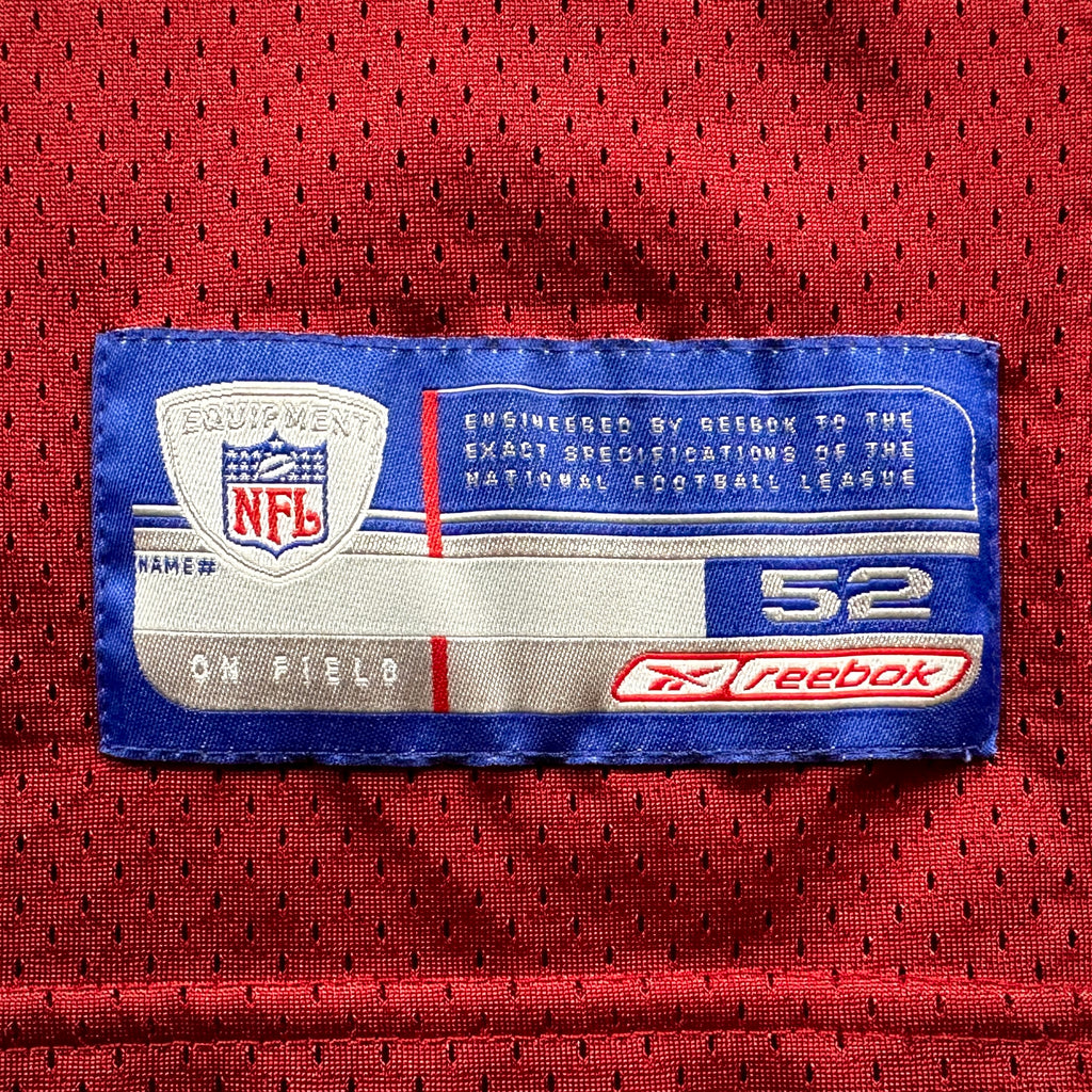 New! 2002 Reebok NFL Authentic Jersey San Francisco 49ers Terrell Owens Sz 52
