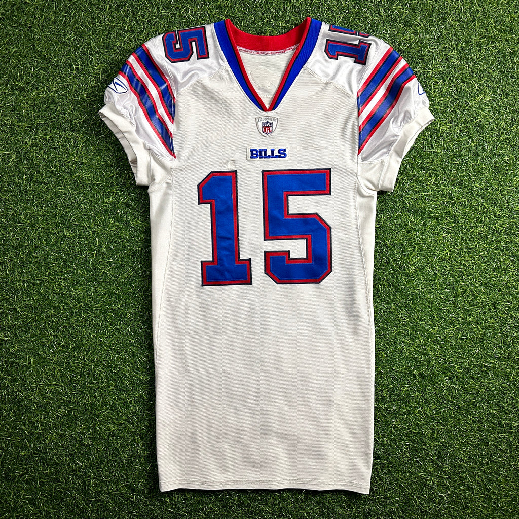 2011 Reebok NFL Authentic Game-Used Jersey Buffalo Bills Felton Huggins Sz. 42