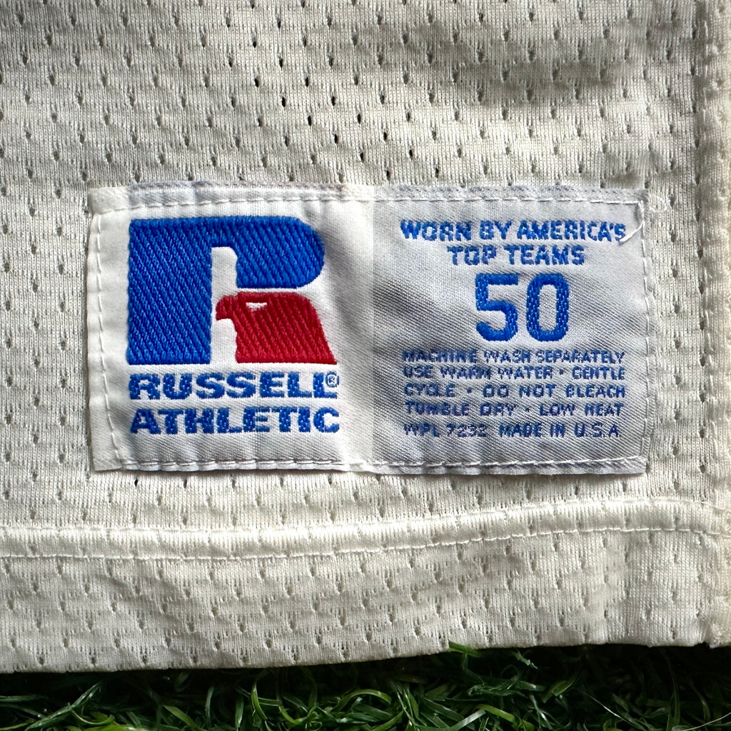 1982 Russell NFL Game-Used Jersey New England Patriots George Crump Sz. 50