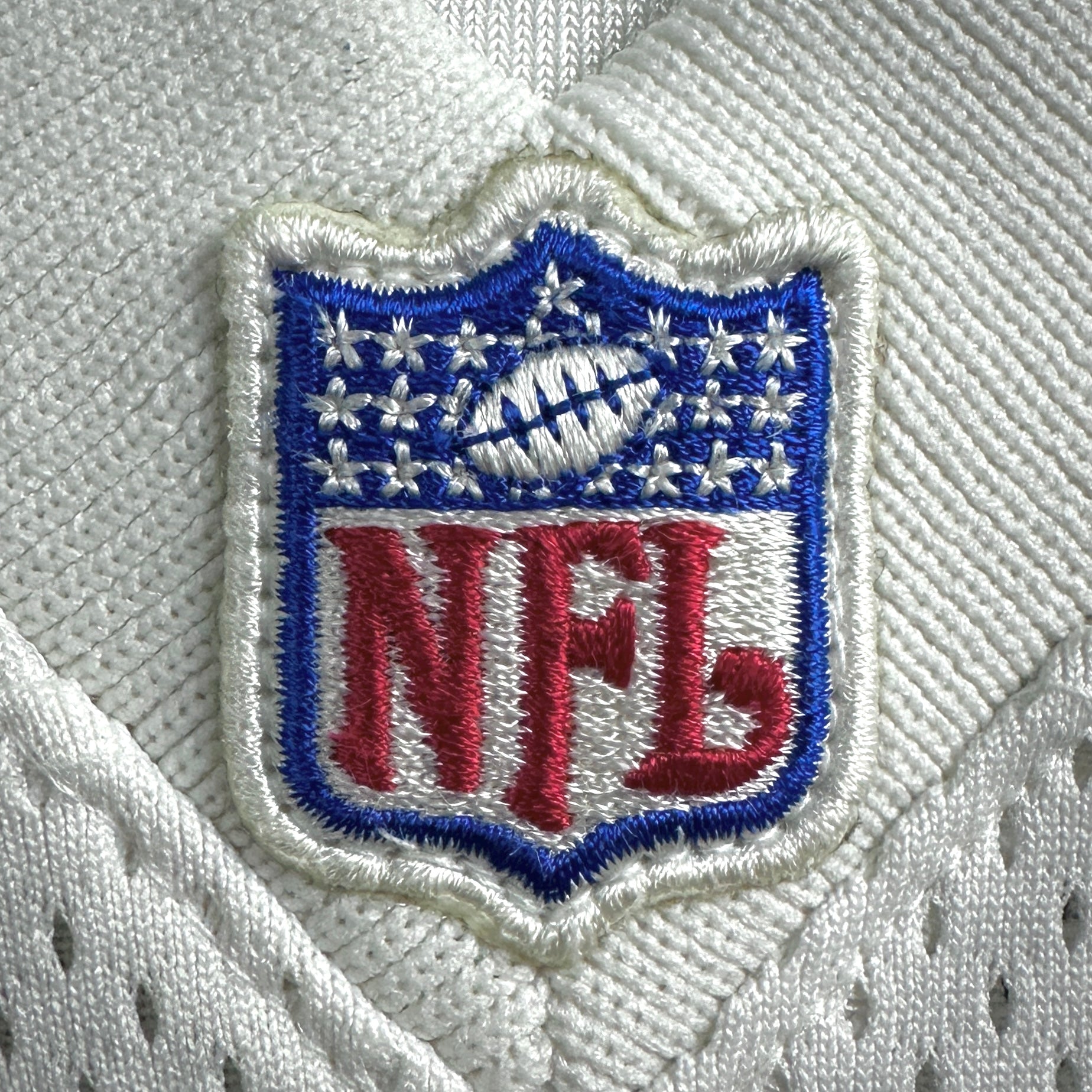 2001 Reebok NFL Authentic Jersey Oakland Raiders Howie Long Sz. 46 Helmet Tag