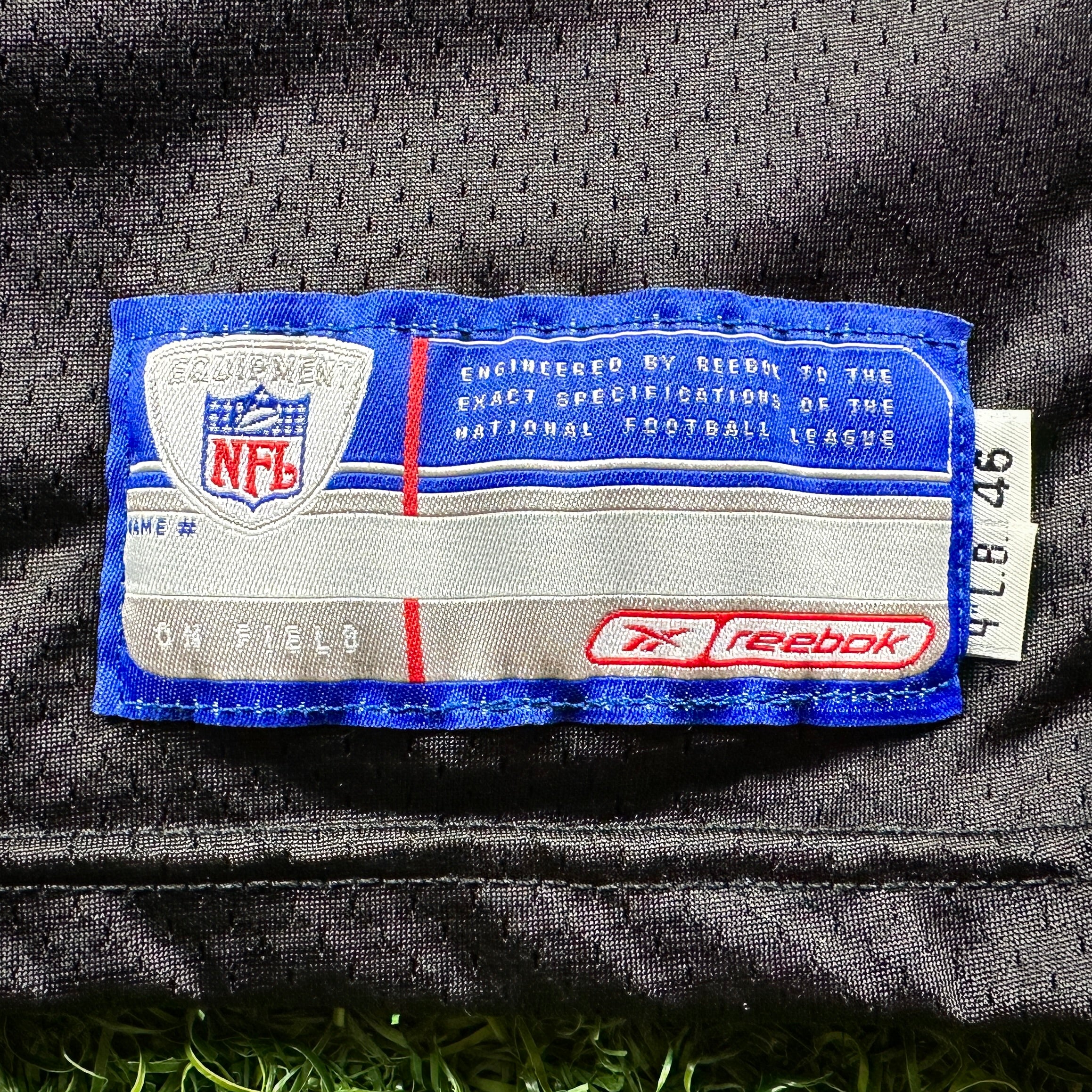 2004 Reebok NFL Team-Issued Game Jersey Carolina Panthers Todd Sauerbrun Sz. 46 Autograph PSA