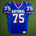 1994 Wilson NFL Game Used Worn Jersey Detroit Lions Lomas Brown Pro Bowl NFC