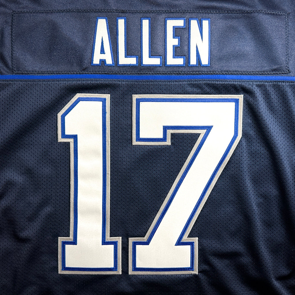 New! Reebok NFL Authentic Reverse Retro Jersey Buffalo Bills Josh Allen Sz. 52