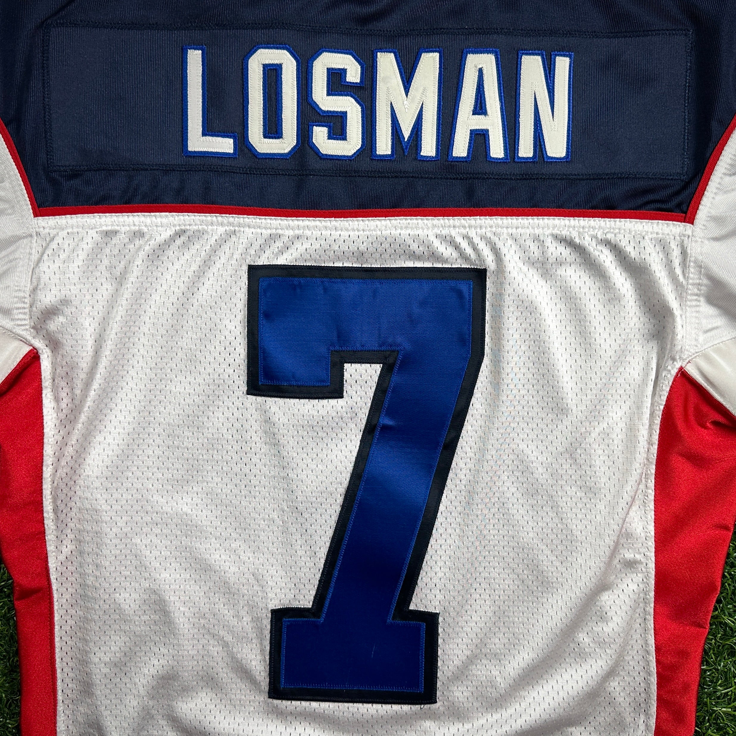 2006 Reebok NFL Team Issued Game Jersey Buffalo Bills JP Losman Sz. 46 Vintage