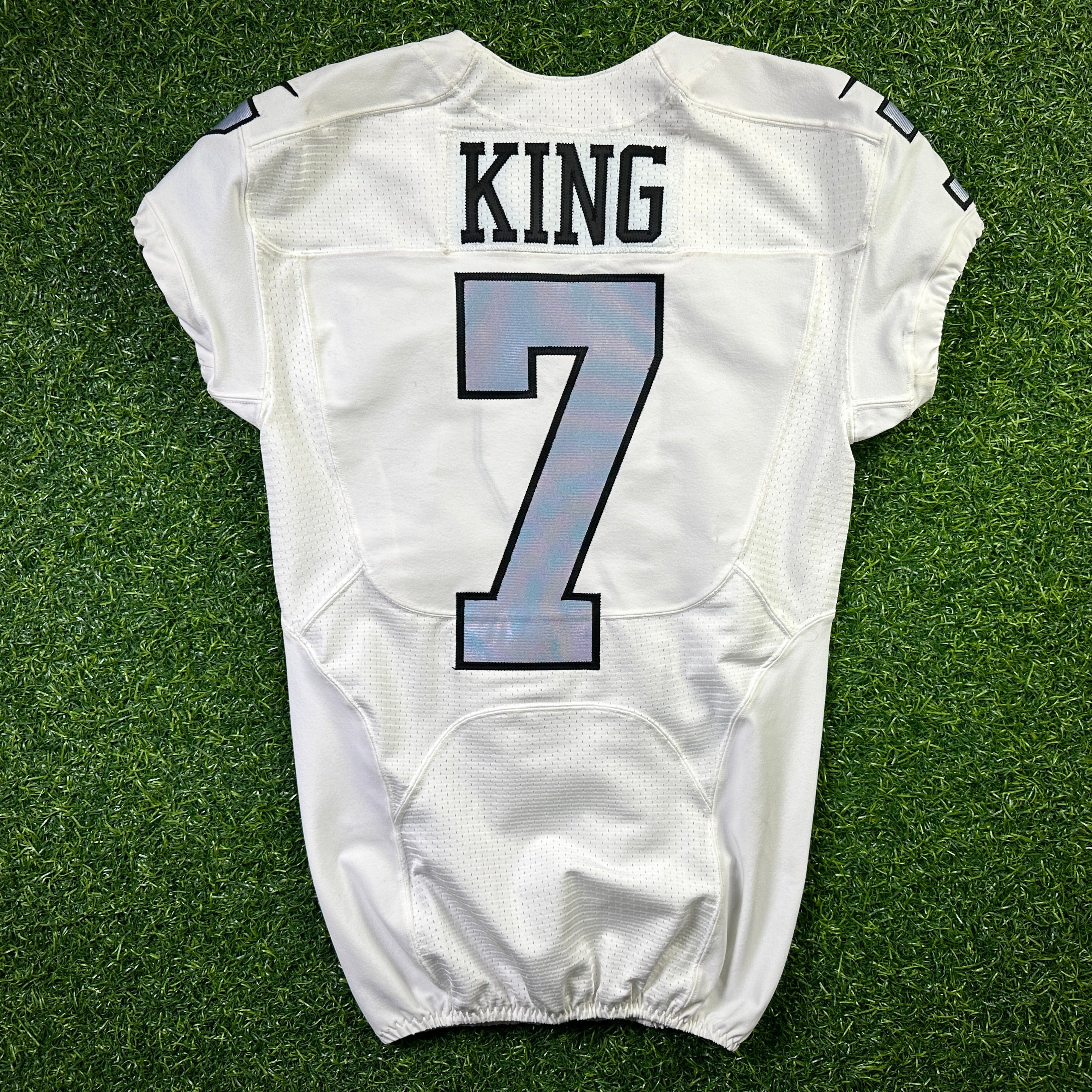 12/08/2016 Nike NFL Game-Issued Jersey Oakland Raiders Marquette King Sz. 40 SKILL Throwback