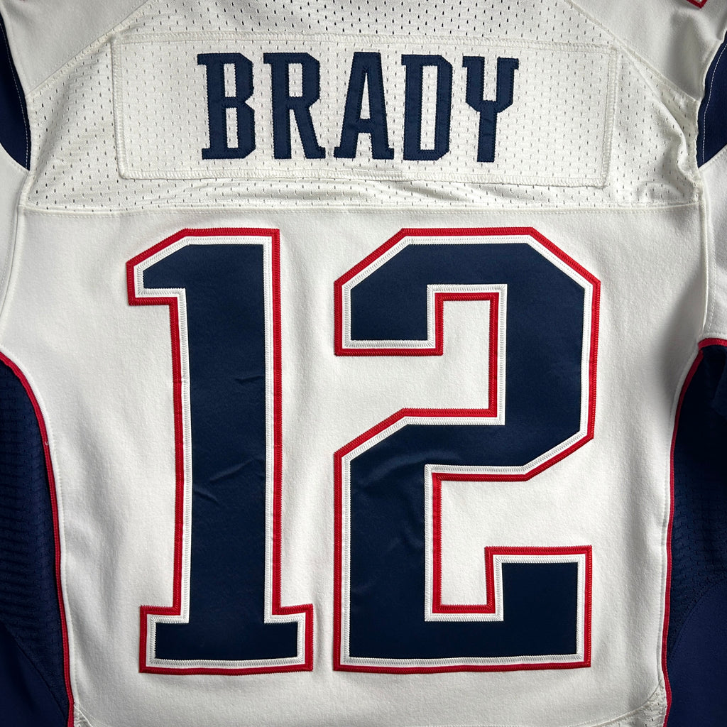 2014 Nike NFL Elite Authentic Jersey New England Patriots Tom Brady Sz. 44 Super Bowl XLIX MVP