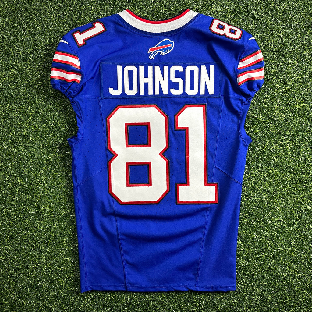 2023 Nike NFL Game-Issued Jersey Buffalo Bills KeeSean Johnson Sz. 40 Team COA