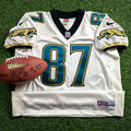 1998 Nike NFL Pro Line Authentic Jersey Jacksonville Jaguars Kennan McCardell Sz. 48 Away