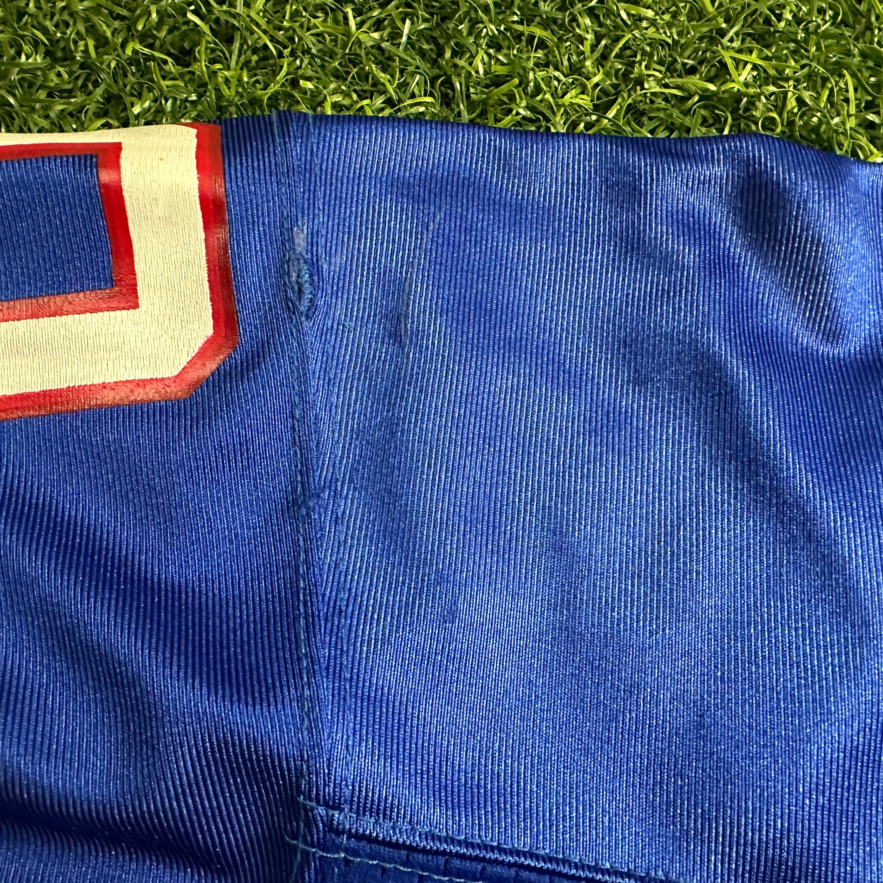 1994 Apex NFL Game Used Rookie Jersey New York Giants Jason Winrow 48 Ohio State