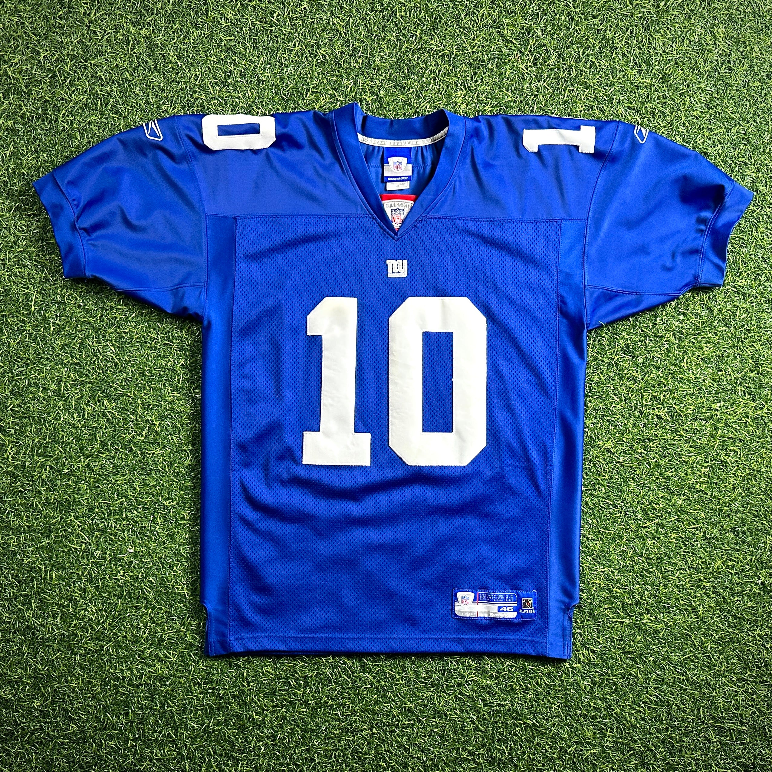 2005 Reebok NFL Authentic Jersey New York Giants Eli Manning Sz. 46 Vintage