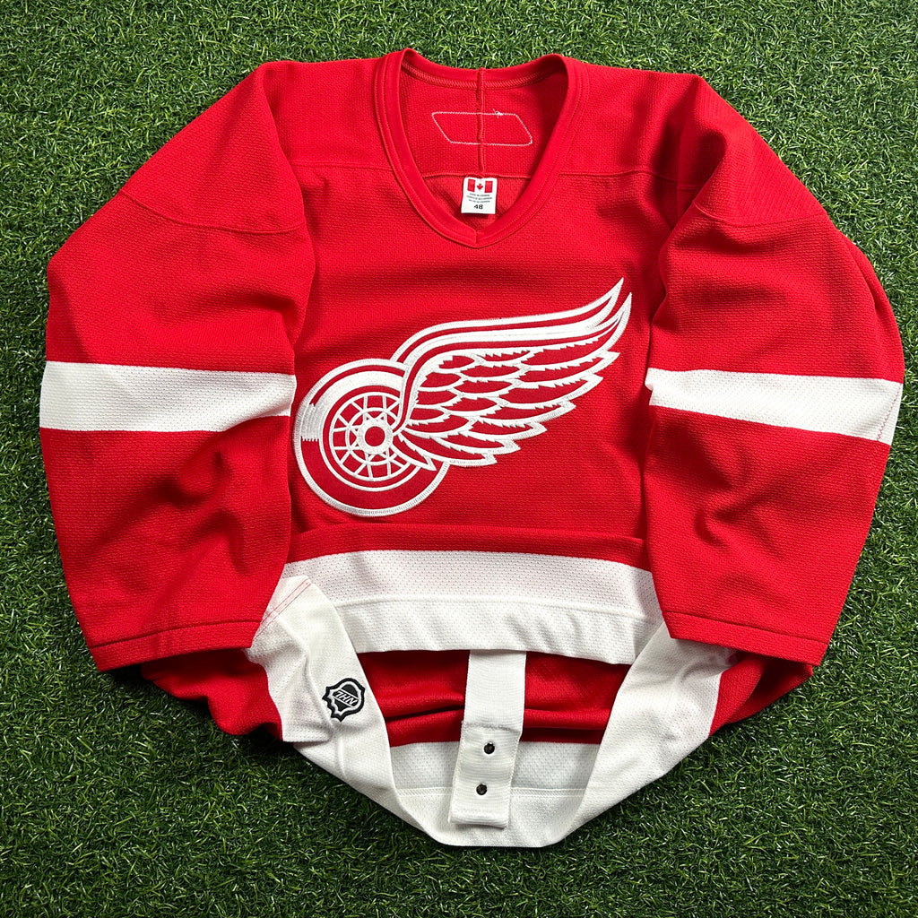 2005/06 Reebok NHL 6100 Pro Model Jersey Detroit Red Wings Sz. 48 Team Issued