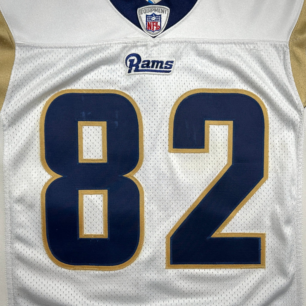 2003 Reebok NFL Game-Used Rookie Jersey St. Louis Rams Mike Furrey Sz. 44 Repairs
