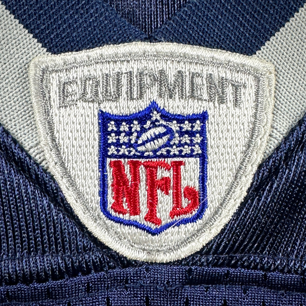 2007 Reebok NFL Authentic Jersey New England Patriots Randy Moss Blue Home Sz. 52