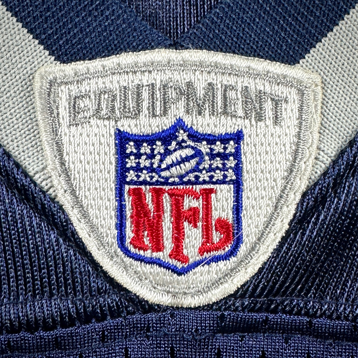 2007 Reebok NFL Authentic Jersey New England Patriots Randy Moss Blue Home Sz. 52