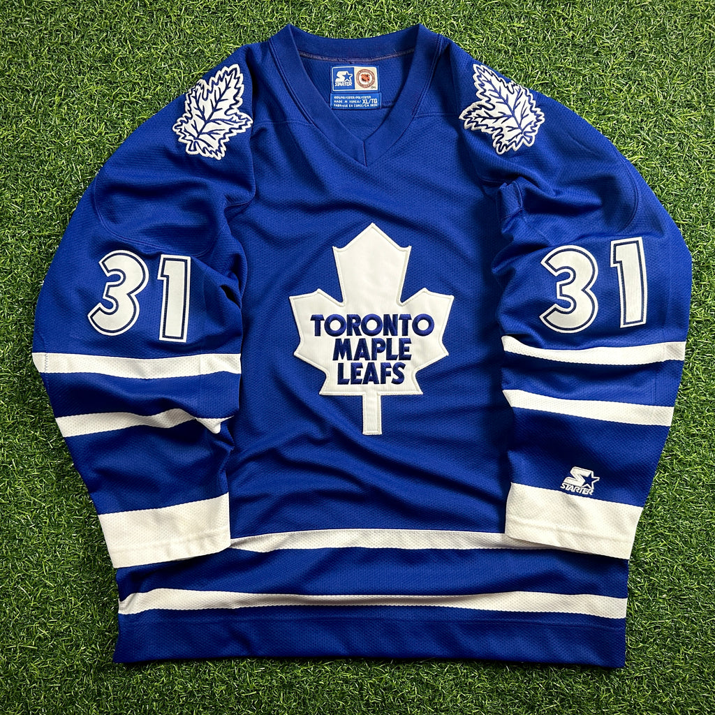 1998/99 Starter NHL Jersey Toronto Maple Leafs Curtis Joseph Sz. XL
