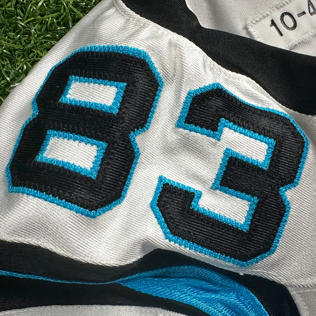 2010 Reebok NFL Game-Issued Jersey Carolina Panthers Charly Martin Sz. 48