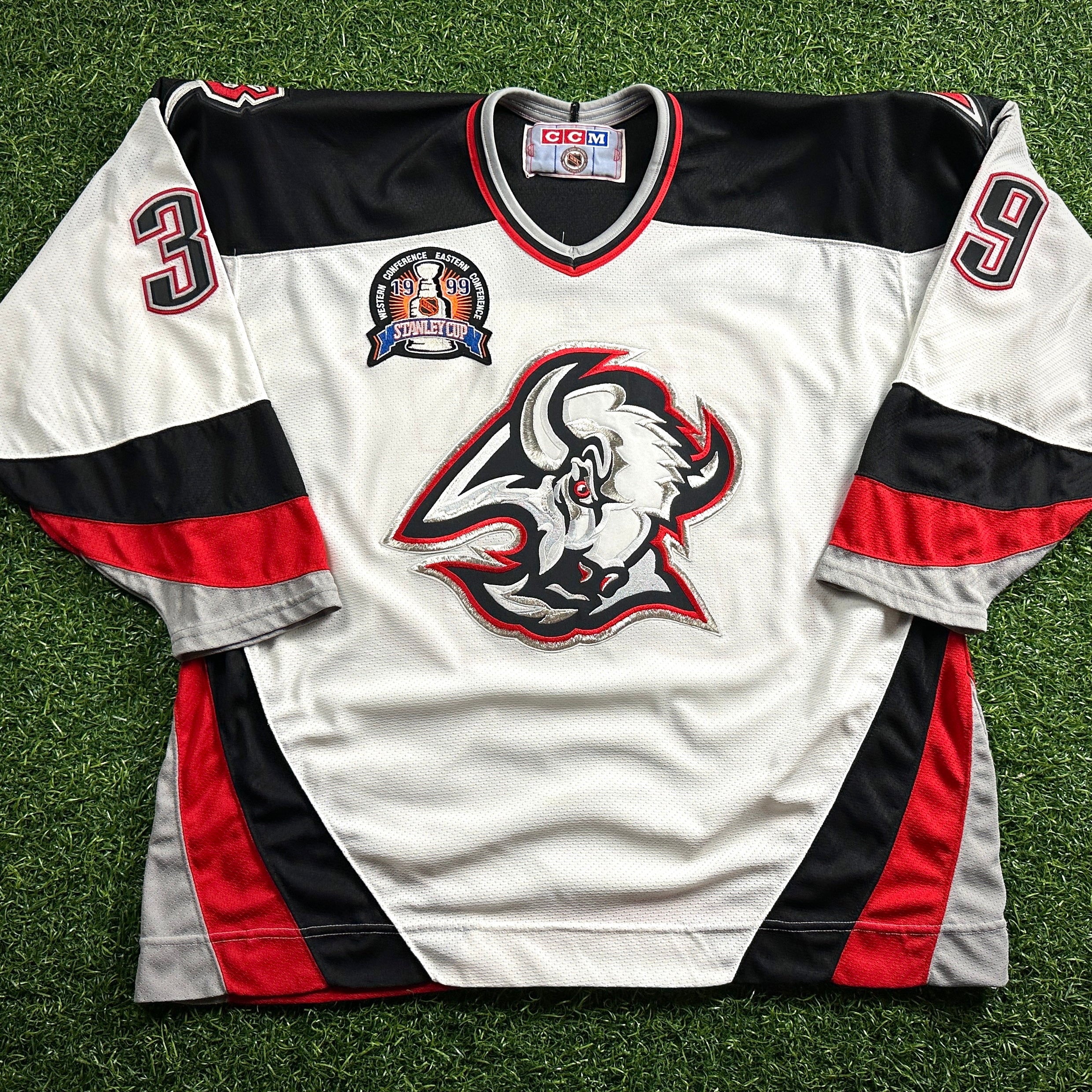 1998/99 CCM NHL Jersey Buffalo Sabres Dominik Hasek Sz. XL Stanley Cup Finals