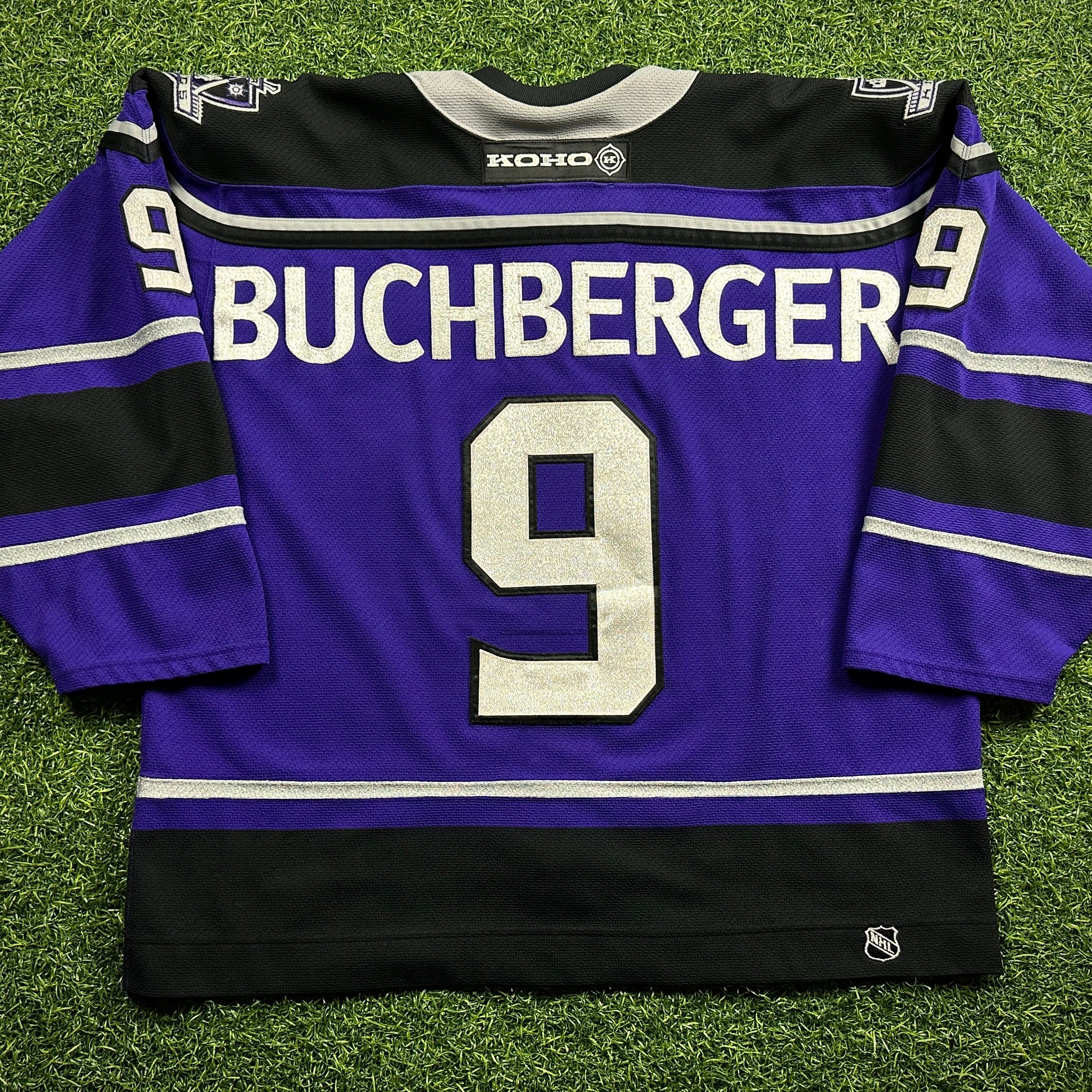 2000 Koho NHL On-Ice Authentic Jersey Los Angeles Kings Kelly Buchberger Sz. 56