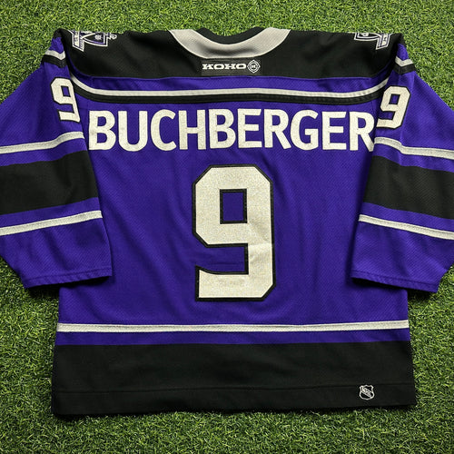 2000 Koho NHL On-Ice Authentic Jersey Los Angeles Kings Kelly Buchberger Sz. 56