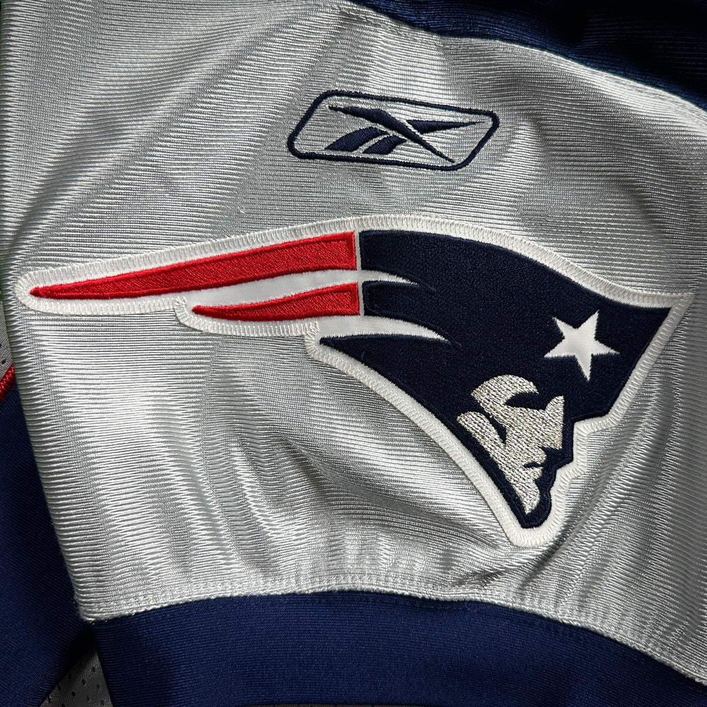 2007 Reebok NFL Authentic Jersey New England Patriots Tom Brady Sz. 50 Silver Alternate