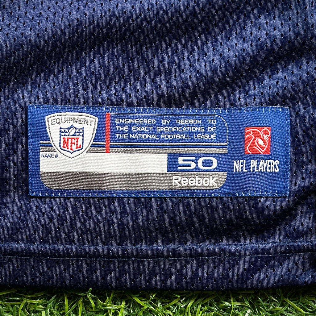 2010 Reebok NFL Authentic Jersey New England Patriots Wes Welker Sz. 50 Vintage
