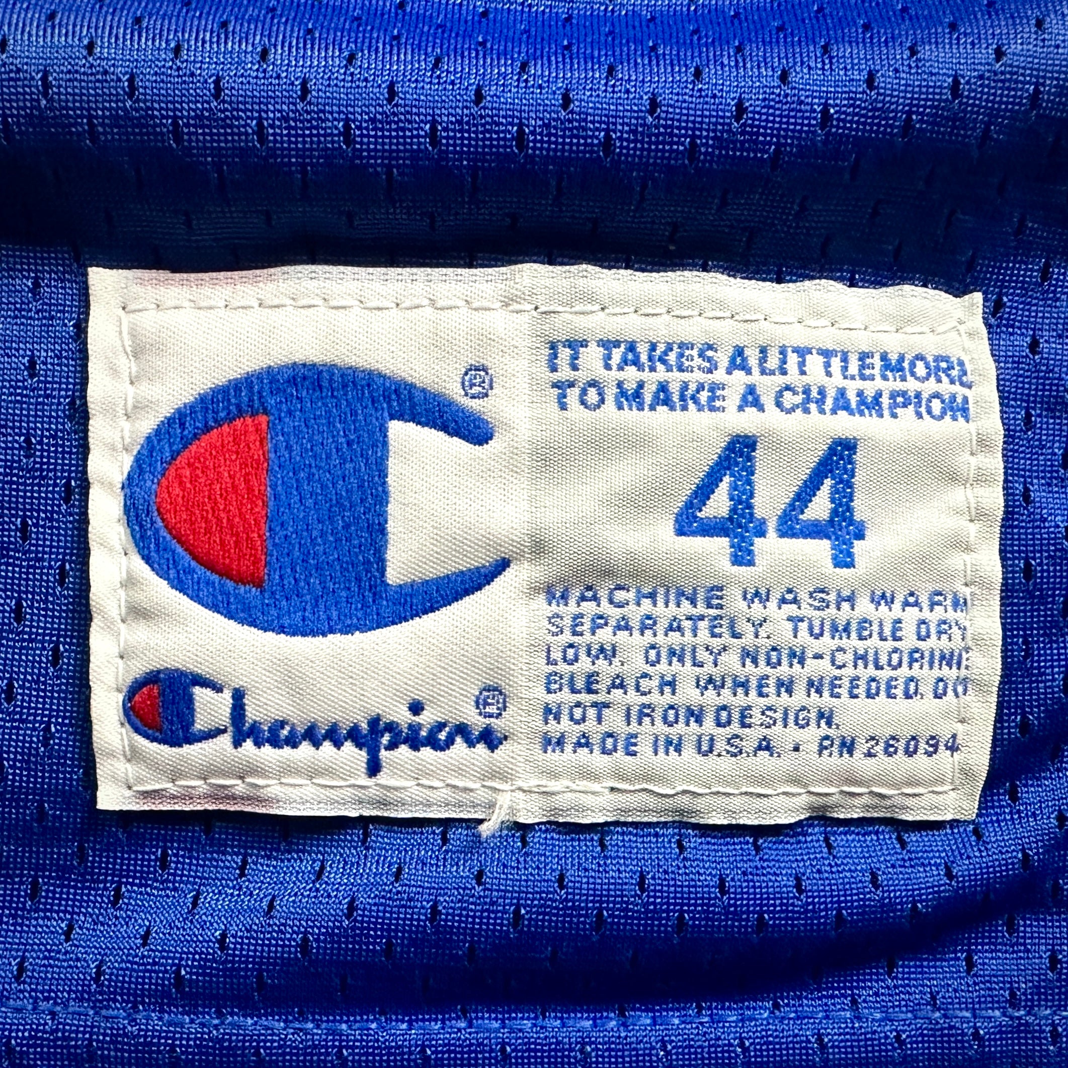 1991 Champion NFL Team Issued Game Jersey Buffalo Bills Scott Norwood Sz. 44