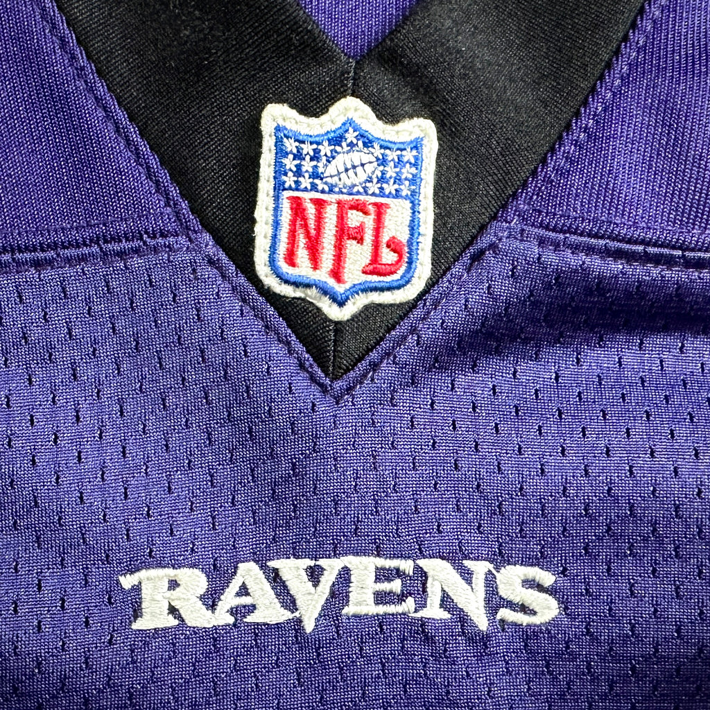 2001 Reebok NFL Authentic Jersey Baltimore Ravens Ray Lewis Sz. 52 Helmet Tag Vintage