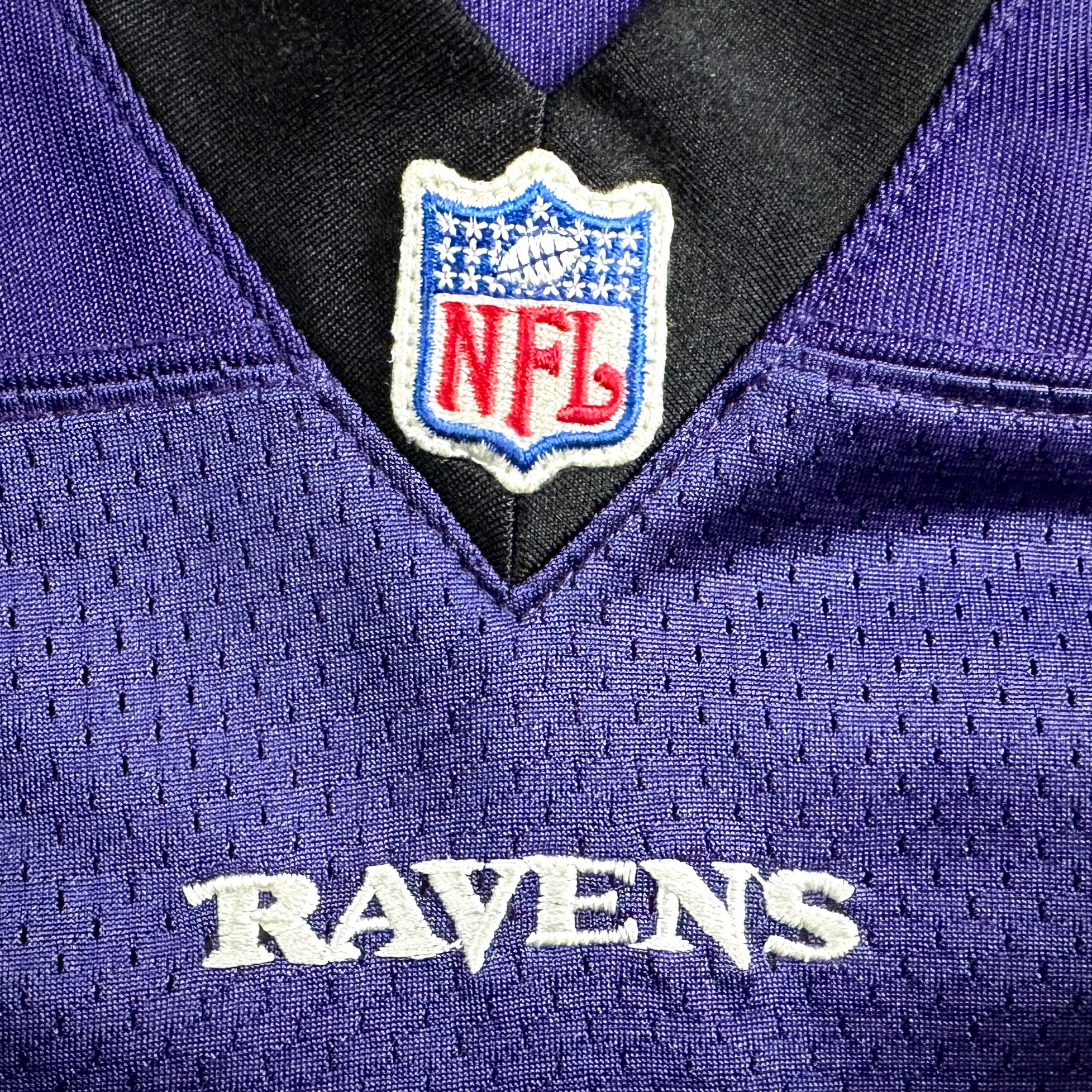 2001 Reebok NFL Authentic Jersey Baltimore Ravens Ray Lewis Sz. 52 Helmet Tag Vintage