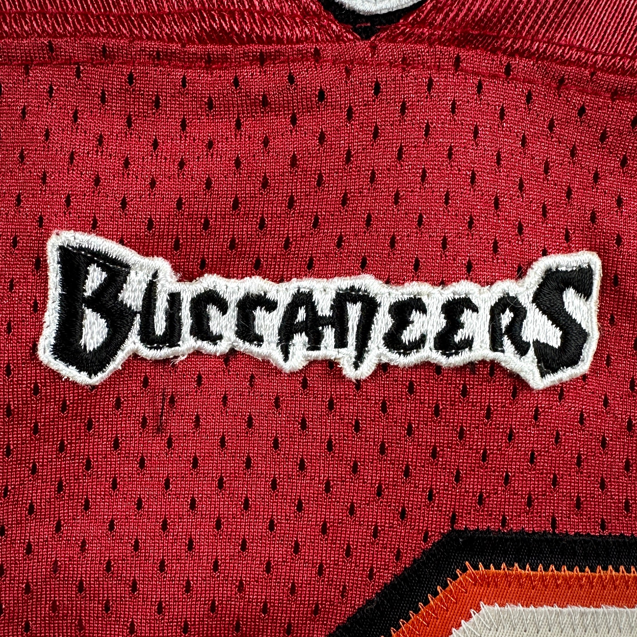 2002 Reebok NFL Authentic Jersey Tampa Bay Buccaneers Keyshawn Johnson Sz. 48 Super Bowl XXXVII