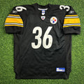 2003 Reebok NFL Authentic Jersey Pittsburgh Steelers Jerome Bettis Sz 48 Vintage