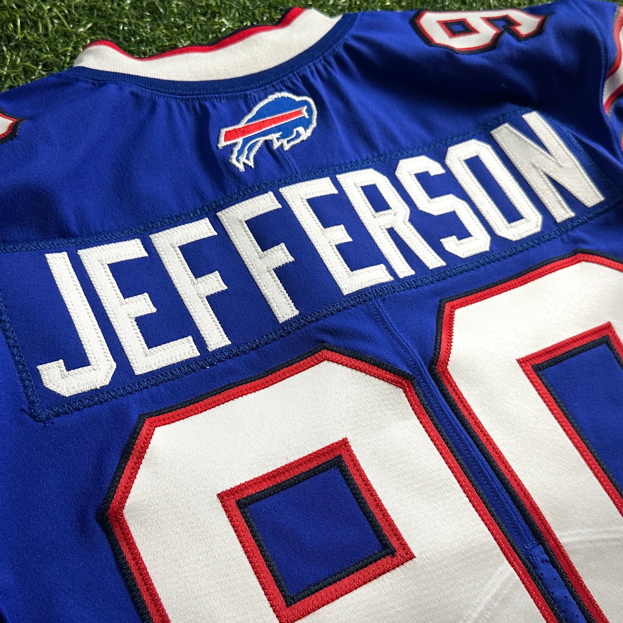 2020 Nike NFL Game-Issued Jersey Buffalo Bills Quinton Jefferson Sz. 44 Team COA