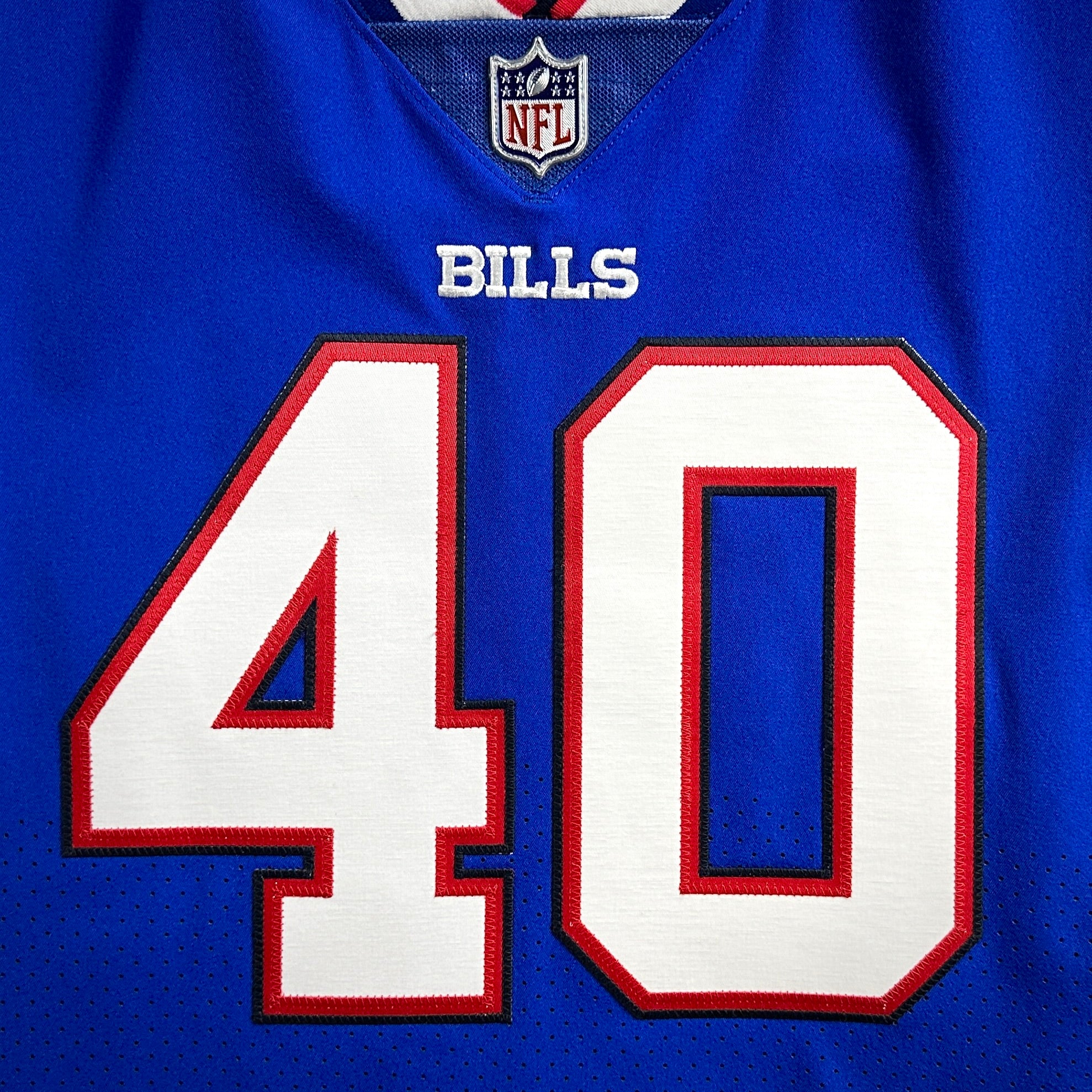 2022 Nike NFL Team Issued Game Jersey Buffalo Bills Von Miller Sz. 42 L-BK MVP