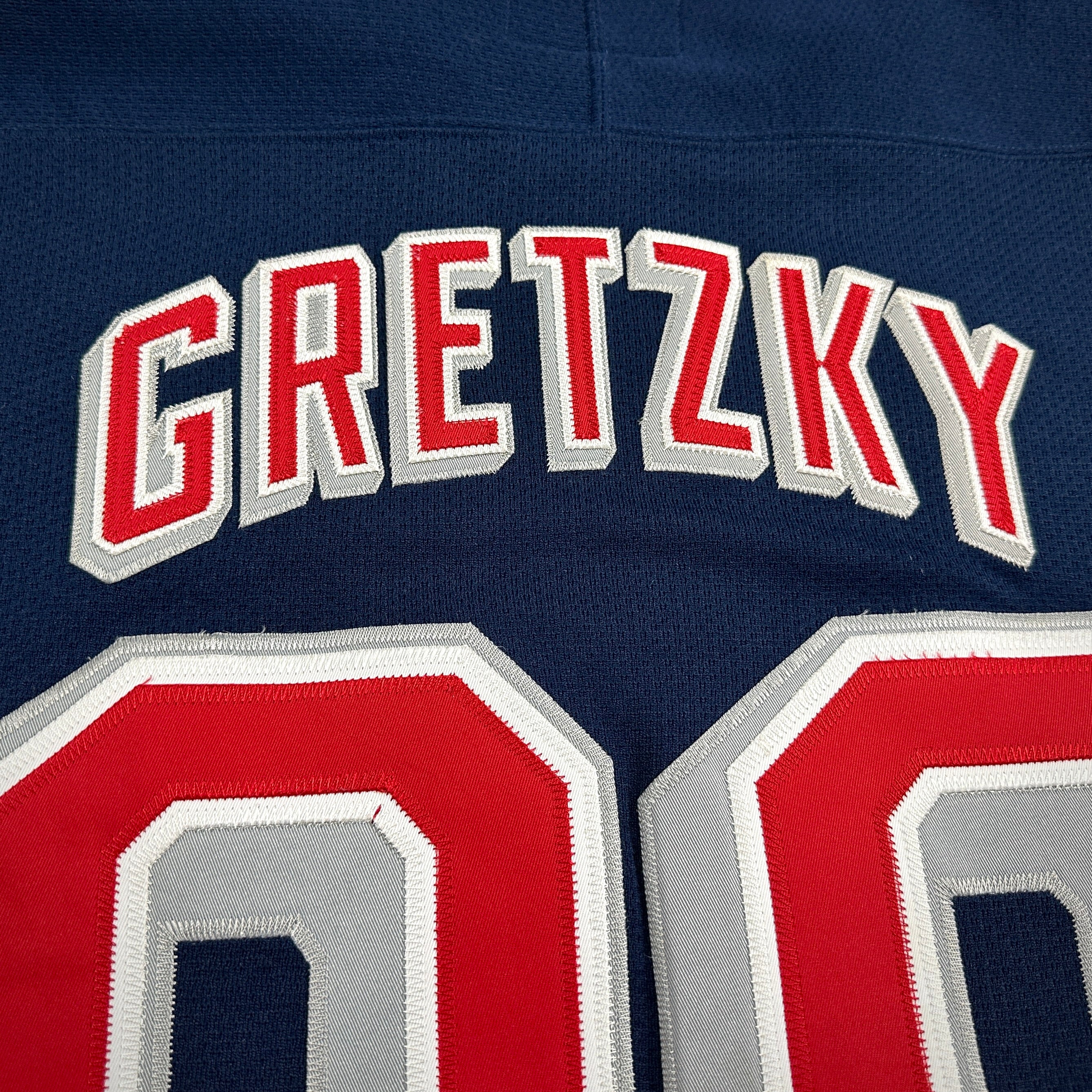1997 Starter NHL Jersey New York Rangers Wayne Gretzky Sz. XL Liberty Vintage