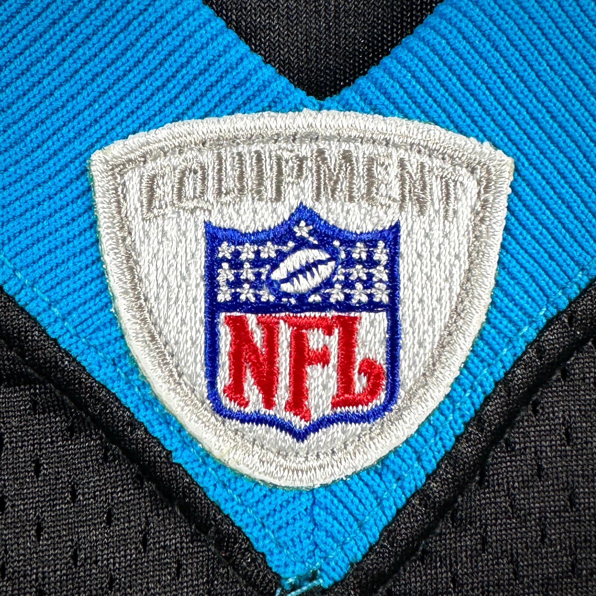 2004 Reebok NFL Team-Issued Game Jersey Carolina Panthers Todd Sauerbrun Sz. 46 Autograph PSA