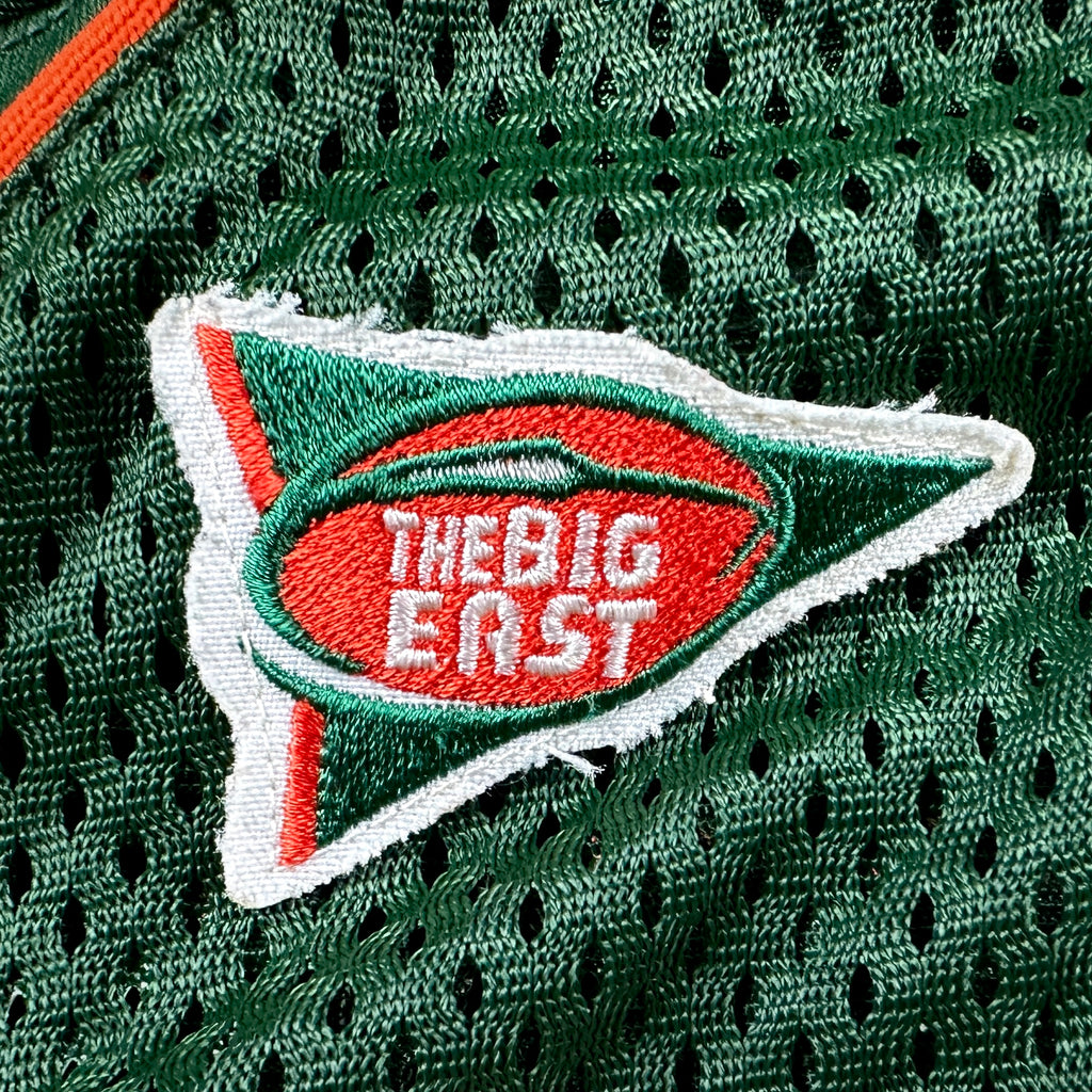 1999 Nike NCAA Game-Used Jersey Miami Hurricanes Jermell Weaver Sz. 48 Set 1