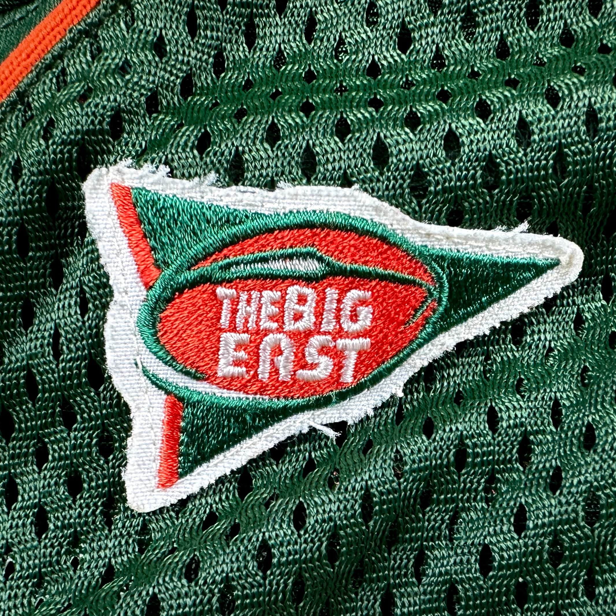 1999 Nike NCAA Game-Used Jersey Miami Hurricanes Jermell Weaver Sz. 48 Set 1
