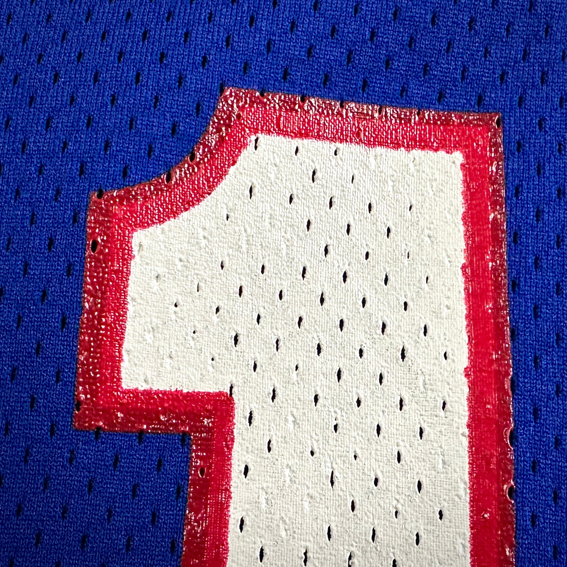 1994 Apex NFL Game Used Worn Jersey New York Giants Greg “Flea” Harrell Sz. 44