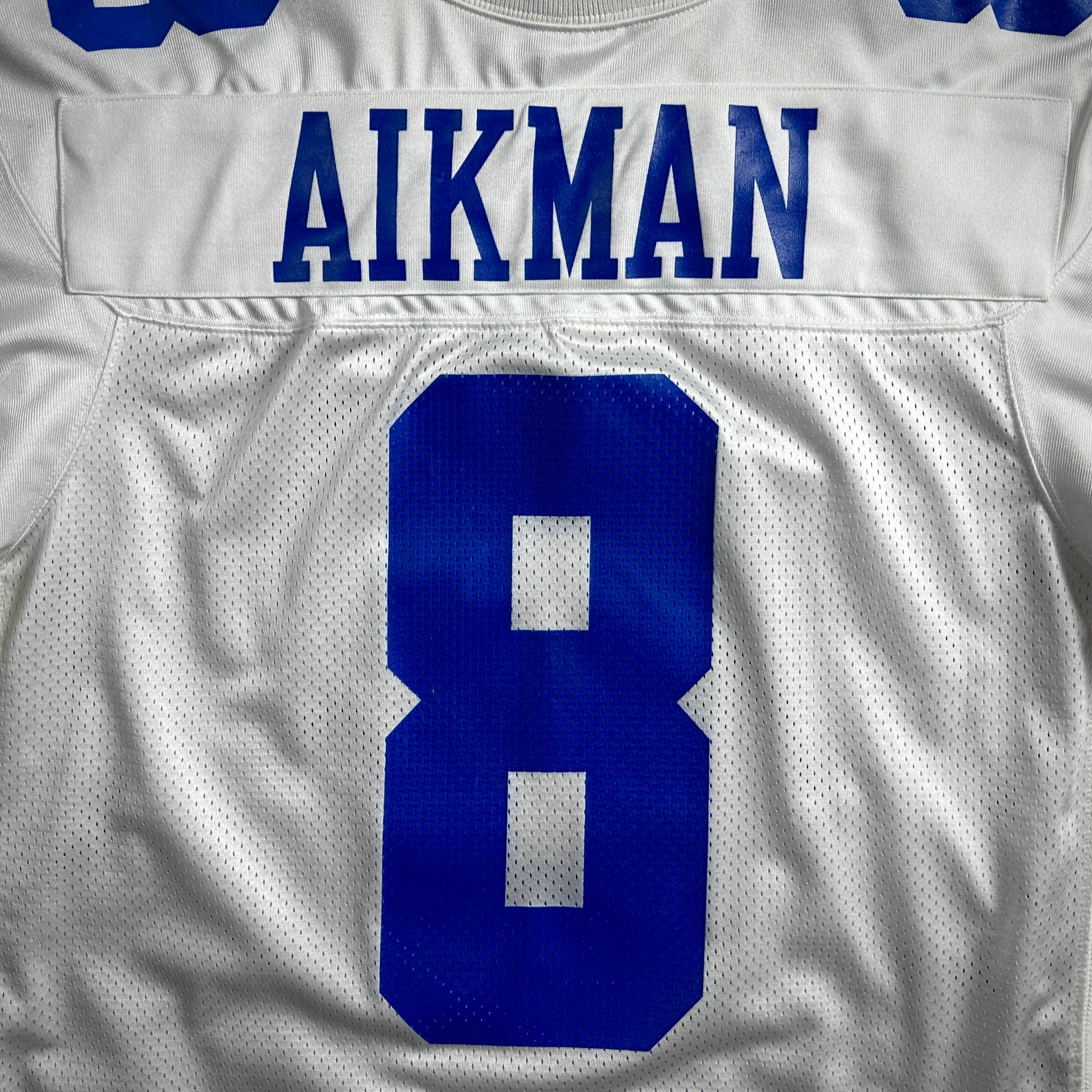 1999 Nike NFL Authentic Jersey Dallas Cowboys Troy Aikman Sz. 48 XL Vintage