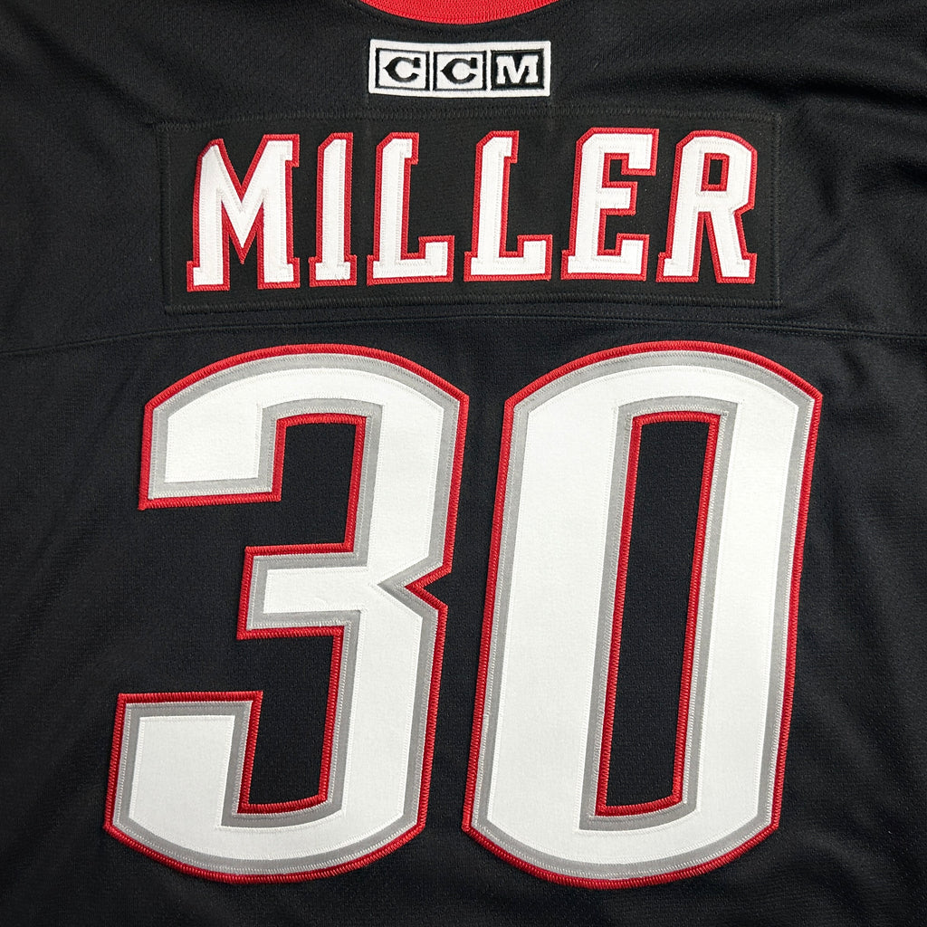 2002 CCM NHL Buffalo Sabres Jersey Ryan Miller Sz 2XL Vintage Rookie Goathead MiC