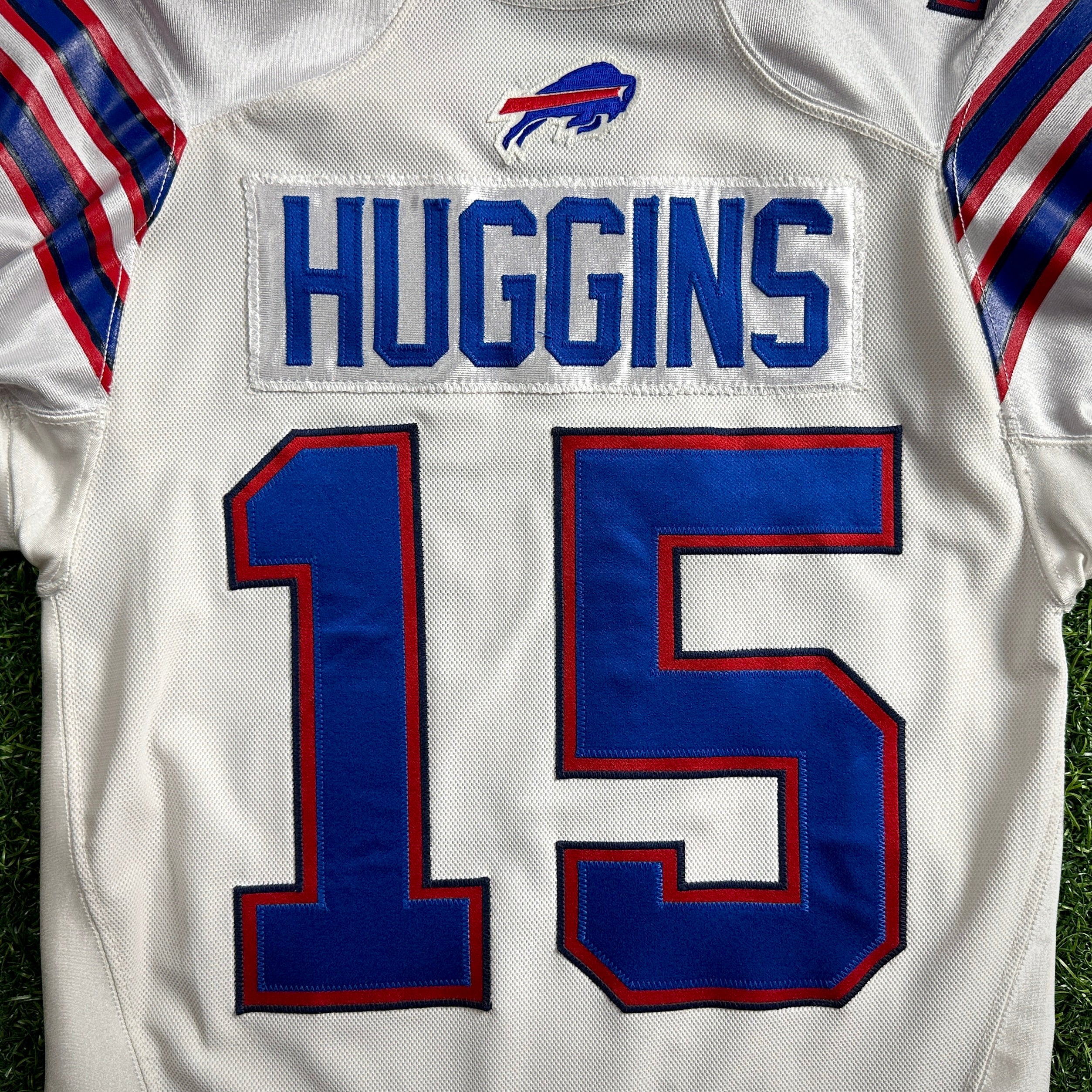 2011 Reebok NFL Authentic Game-Used Jersey Buffalo Bills Felton Huggins Sz. 42