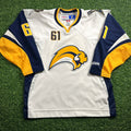 2006 CCM NHL Jersey Buffalo Sabres Maxim Afinogenov Sz. L Slug Vintage White