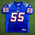 1995 Starter NFL Pro Line Jersey New England Patriots Willie McGinest Sz. 46 VTG