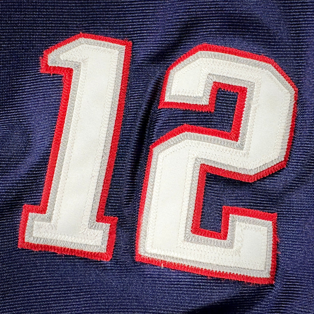 2004 Reebok NFL Authentic Jersey New England Patriots Tom Brady Sz 52 Super Bowl