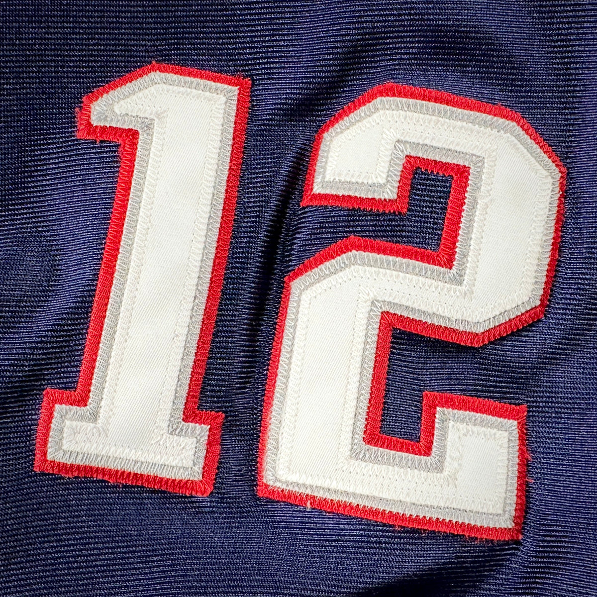 2004 Reebok NFL Authentic Jersey New England Patriots Tom Brady Sz 52 Super Bowl
