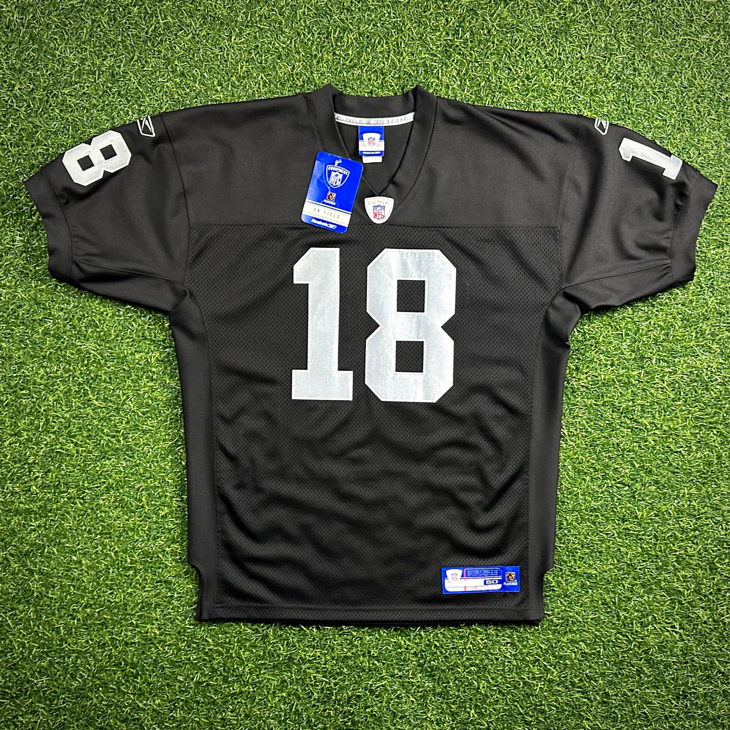 New! 2005 NFL Authentic Jersey Oakland Raiders Randy Moss Sz. 50 Vintage NWT