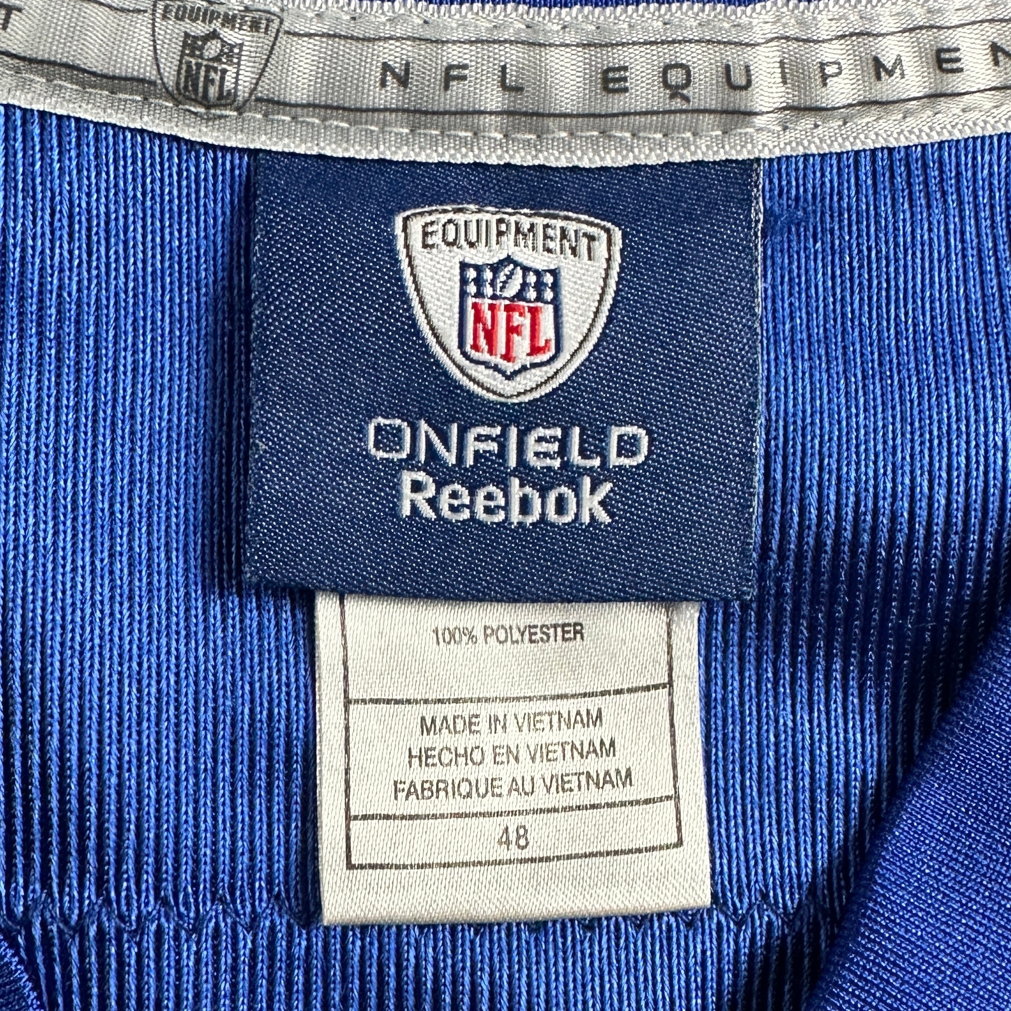 2009 Reebok NFL Authentic Throwback Jersey Buffalo Bills Terrell Owens Sz. 48 Vintage HOF